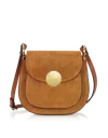 Leparmentier Paris Agave Suede And Smooth Leather Shoulder Bag
