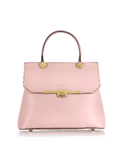Leparmentier Paris Atlanta Top Handle Satchel Bag W/shoulder Strap