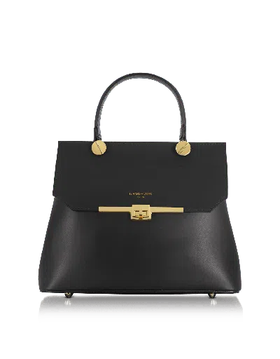 Leparmentier Paris Atlanta Top Handle Satchel Bag W/shoulder Strap