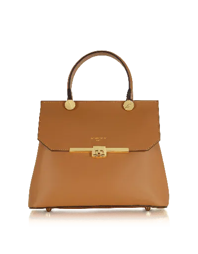 Leparmentier Paris Atlanta Top Handle Satchel Bag W/shoulder Strap
