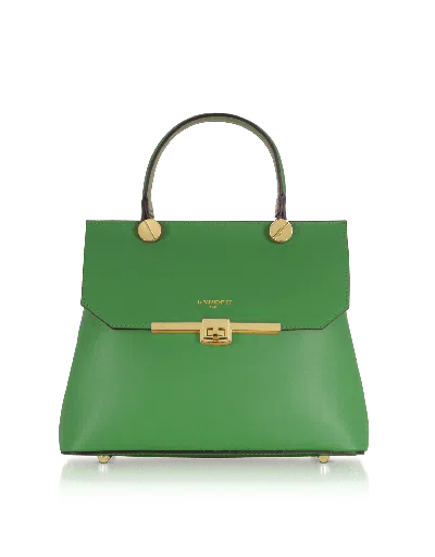 Leparmentier Paris Atlanta Top Handle Satchel Bag W/shoulder Strap