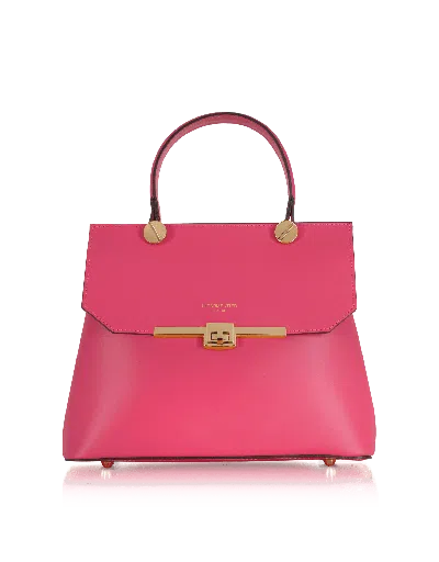 Leparmentier Paris Atlanta Top Handle Satchel Bag W/shoulder Strap