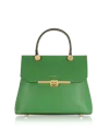 Leparmentier Paris Atlanta Top Handle Satchel Bag W/shoulder Strap