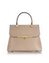 Leparmentier Paris Atlanta Top Handle Satchel Bag W/shoulder Strap