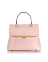 Leparmentier Paris Atlanta Top Handle Satchel Bag W/shoulder Strap