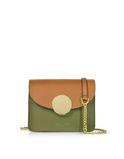 Leparmentier Paris New Ondina Mini Color Block Shoulder Bag