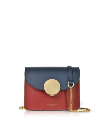 Leparmentier Paris New Ondina Mini Color Block Shoulder Bag In Black