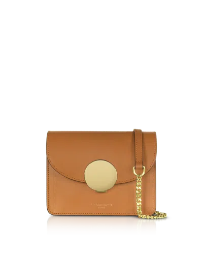 Leparmentier Paris New Ondina Mini Shoulder Bag In Brown