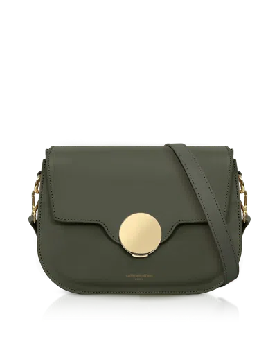 Leparmentier Paris San Pedro Leather Shoulder Bag In Green