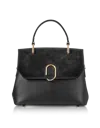 Leparmentier Paris Thais Suede And Leather Satchel Bag