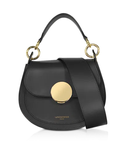 Leparmentier Paris Yucca Soho Top-handle Shoulder Bag In Black