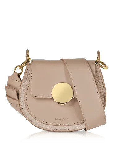 Leparmentier Paris Yucca Suede And Leather Shoulder Bag
