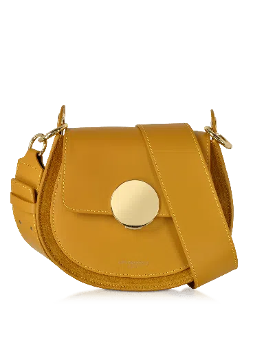 Leparmentier Paris Yucca Suede And Leather Shoulder Bag