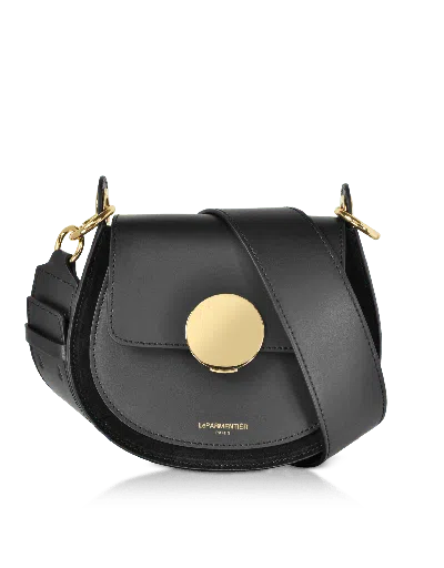Leparmentier Paris Yucca Suede And Leather Shoulder Bag