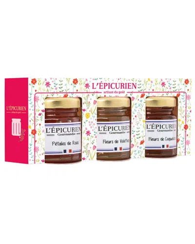 L'epicurien Flower Confit Set 6 Pack In Multi