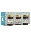 L'epicurien Mini Cheese Confit Set 6 Pack In Blue