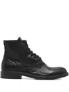 Leqarant Lace-up Boots In Black