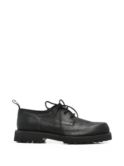 Leqarant X Jp/david Lace-up Leather Shoes In Black
