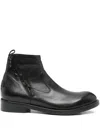 Leqarant Zip-fastening Leather Boots