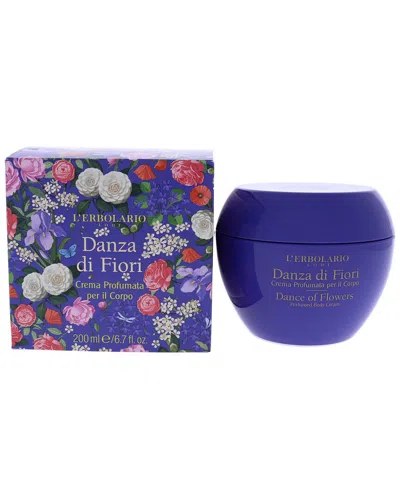 L'erbolario 6.7oz Dance Of Flowers Perfumed Body Cream In Blue
