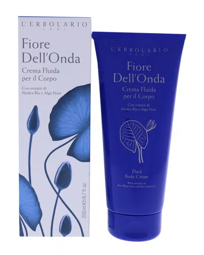 L'erbolario 6.7oz Fiore Dellonda Fluid Body Cream In Blue
