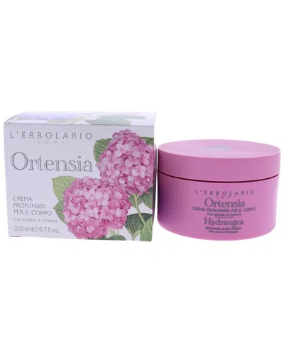 L'erbolario 6.7oz Hydrangea Perfumed Body Cream In Pink