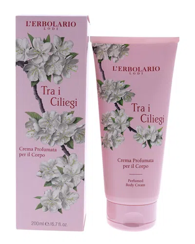 L'erbolario 6.7oz Tra I Ciliegi Perfume Body Cream In Pink