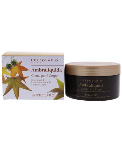 L'erbolario 8.4oz Ambraliquida Body Cream In Multi