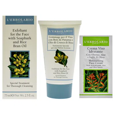 L'erbolario Exfoliant Soapbark - Rice Bran Oil By Lerbolario For Unisex - 2.5 oz Cleanser In Transparent