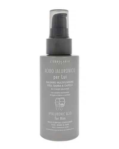 L'erbolario Lerbolario Men's 3.3oz Hyaluronic Acid Multipurpose Conditioner Face Bear