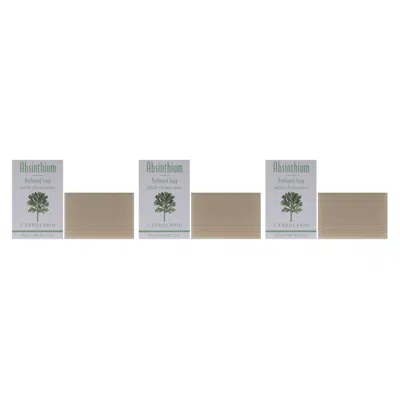 L'erbolario Perfumed Soap - Absinthium - Pack Of 3 By Lerbolario For Unisex - 3.5 oz Soap In Multi