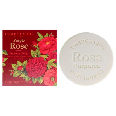 L'erbolario Perfumed Soap - Purple Rose By Lerbolario For Unisex - 3.5 oz Soap In Transparent