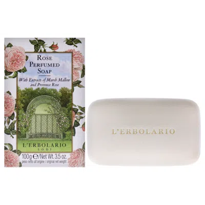 L'erbolario Perfumed Soap - Rose By Lerbolario For Unisex - 3.5 oz Soap In White