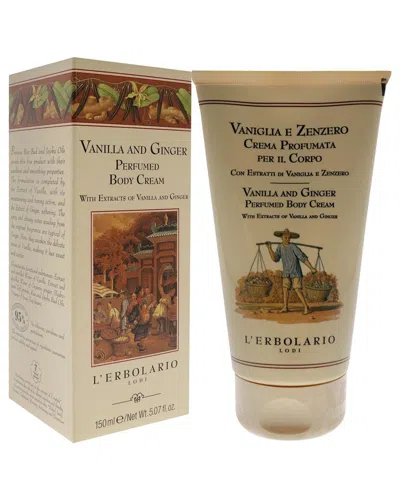 L'erbolario Lerbolario Unisex 5.07oz Perfumed Body Cream - Vanilla & Ginger In Transparent