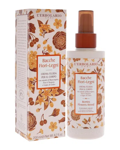 L'erbolario Lerbolario Unisex 6.7oz Fluid Body Cream - Berries Flowers Wood In Transparent