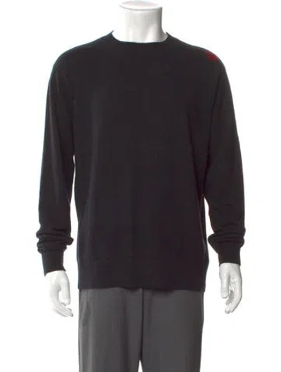 Pre-owned Leret Leret Cashmere Crew Neck Pullover In Gray
