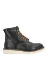 Lerews Man Ankle Boots Black Size 7 Leather In Black