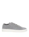 Lerews Man Sneakers Grey Size 9 Leather