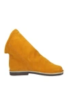 Lerews Woman Ankle Boots Ocher Size 8 Soft Leather In Yellow