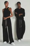 Les 100 Ciel Black Reiss | S Twill Trousers With Wool In Black