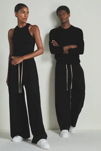 Les 100 Ciel Black Reiss | S Twill Trousers With Wool