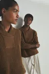 Les 100 Ciel Chestnut Reiss | S Wool And Cashmere Jumper In Chestnut