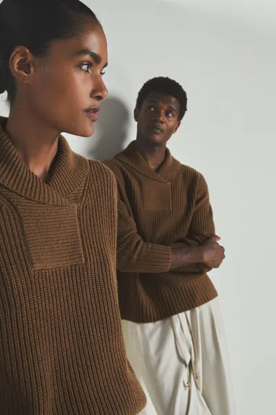 Les 100 Ciel Chestnut Reiss | S Wool And Cashmere Jumper