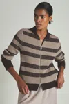 Les 100 Ciel Chocolate | S Wool And Cashmere Cardigan In Chocolate