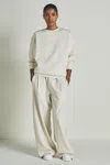 Les 100 Ciel Cream Reiss | S Modal-blend Jersey Sweatshirt