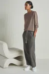 Les 100 Ciel Dark Mink Reiss | S Noble-wool Long-sleeve Jumper In Dark Mink