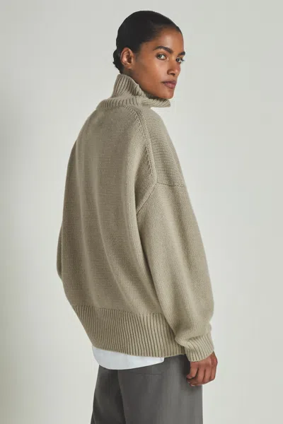 Les 100 Ciel Khaki Reiss | S Wool And Cashmere Jumper
