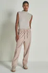 Les 100 Ciel Neutral Reiss | S Merino And Silk Joggers In Neutral