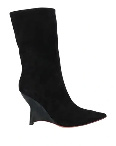 Isabel Marant Les Amaranti Woman Ankle Boots Black Size 6 Leather
