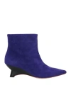 Isabel Marant Les Amaranti Woman Ankle Boots Purple Size 6 Leather